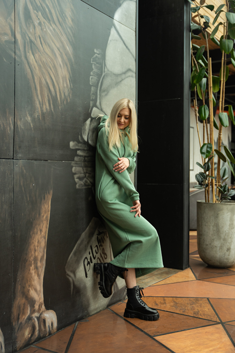 Летнее платье силуэт